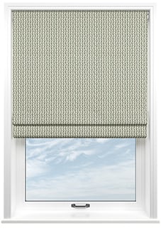 Midford Vine, Buttermilk - Roman Blind